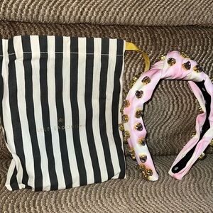 Stoney Clover Lane x Lele Sadoughi Watermelon Pastel Picnic Crystal VGUC